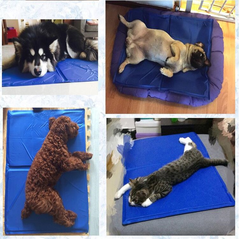 Dog Cooling Mat Pet Ice Pad Teddy Mattress Pet Cool Mat Bed Cat Cushion Summer Keep Cool Pet Cooling Dog Mat For Dogs XL XXL