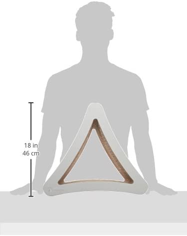 PetFusion 3-Sided Vertical Cat Scratching Post (Avail in 2 Sizes). [Multiple Scratching Angles to Match Your Cat's Preference]