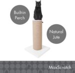 Primetime Petz Hauspanther Maxscratch - Oversized Jute Cat Scratcher & Perch