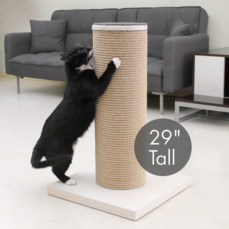 Primetime Petz Hauspanther Maxscratch - Oversized Jute Cat Scratcher & Perch