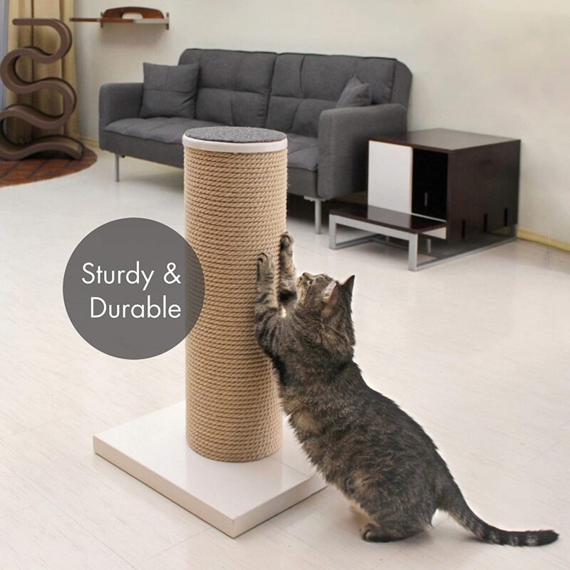 Primetime Petz Hauspanther Maxscratch - Oversized Jute Cat Scratcher & Perch