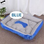 Bone Pet Bed Warm Pet bed linen For Small Medium Large Dog Soft Pet Bed For Dogs Washable House For Cat Puppy Cotton Kennel Wash
