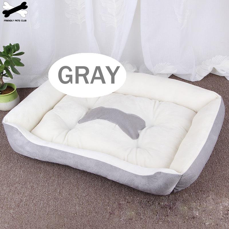 Bone Pet Bed Warm Pet bed linen For Small Medium Large Dog Soft Pet Bed For Dogs Washable House For Cat Puppy Cotton Kennel Wash