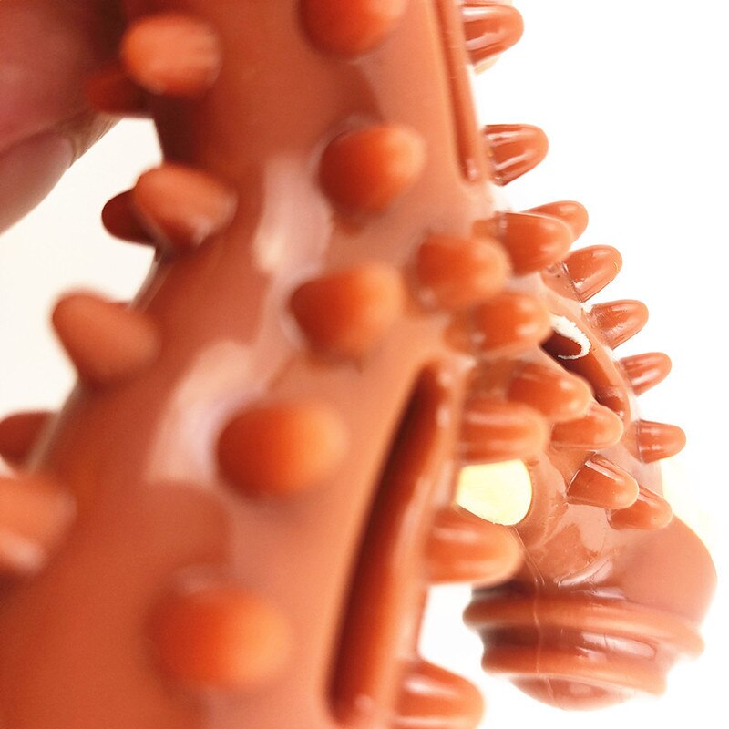 Pet Toys Bite Resistant Dog Solid Beef / Mint Flavor / Milk Scent Dog Toys Teeth Molar Dog Bone Pet Supplies