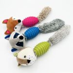 Dog toys pets cartoon animal Squeaky Plush puppy toy Cat Sound Chew Fetch Interactive Toy pet product frisbie disc new