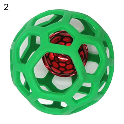 Dog Puppy Cat Pet Chew Toy Hollow Bell Tennis Ball Chew Scratch Playing Training Molar Pet Toy Interactive Pet Training Products