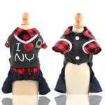 1 Pcs Autumn And Winter New College Wind Pet Clothes Couple Models Four Feet Clothes Two Feet Skirt Dog Cat Pet Clothes Supplies