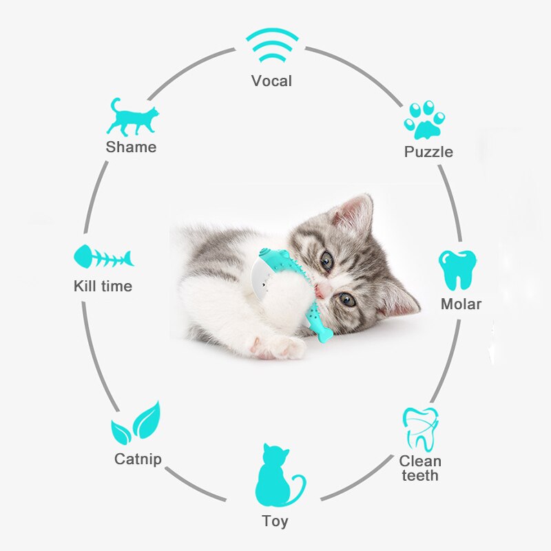 Pet Soft 3D Fish Shape Cat Toy Cat Toy Catnip Kitten Toy  Simulation Fish Teeth Cleaning Chew Pillow Pet Supplies
