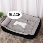 Bone Pet Bed Warm Pet bed linen For Small Medium Large Dog Soft Pet Bed For Dogs Washable House For Cat Puppy Cotton Kennel Wash