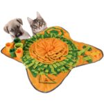 Pet Dog Sniffing Mat Dog Puzzle Toy Pet Snack Feeding Mat Boring Interactive Game Training Blanket Snuffle Feeding Training Mat