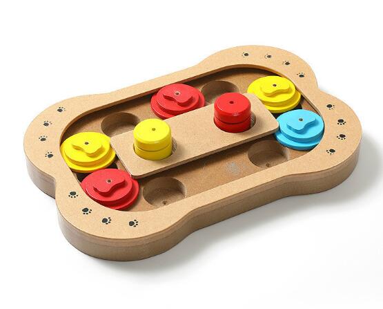 Dog Puzzle Toys Increase IQ Interactive Puppy Dog Food Dispenser Pet Dogs Training Games Feeder for Puppy medium Dog Bowls