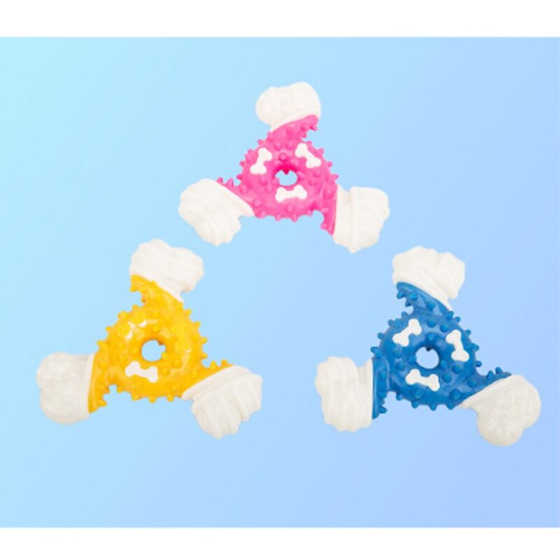 Pet Chewing Darts Toys Dog Chewing Toys Rubber TPR Chewing Toys Educational Toy Blue