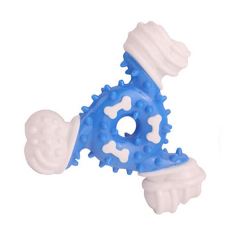 Pet Chewing Darts Toys Dog Chewing Toys Rubber TPR Chewing Toys Educational Toy Blue