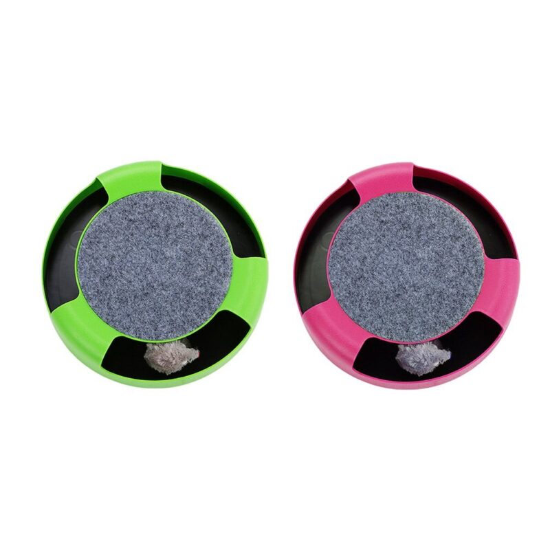 New Cat Play Board Puzzle Cat Scratch Board Bring Your Own Mouse Pet Toy