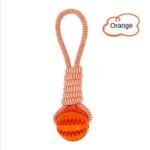 Funny Pet Molar Bite Dog Toys Rubber Chew Ball Cleaning Teeth Safe Elasticity TPR Soft Puppy Suction Cup Biting Dog Toy