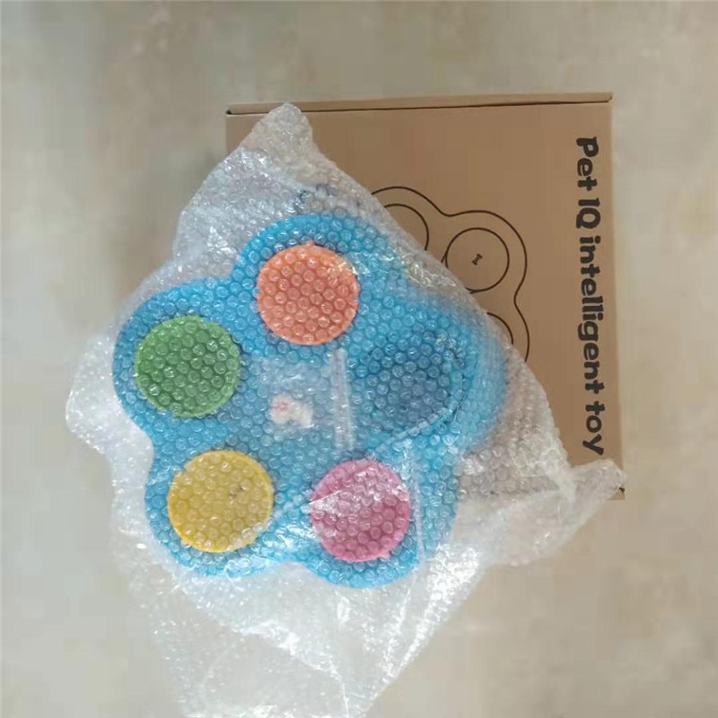 Cat Dog Toy Activity Food Reward Turn Around Puzzle Ball for Dog Strategy IQ Game Intelligent Interactive Toy for Pets Accessory