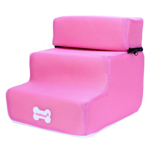 Small Dog Cats Pet 3 Steps Removable Non-slip Ramp Climbing Detachable Bed Ladder