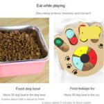 Dog Puzzle Toys Increase IQ Interactive Puppy Dog Food Dispenser Pet Dogs Training Games Feeder for Puppy medium Dog Bowls