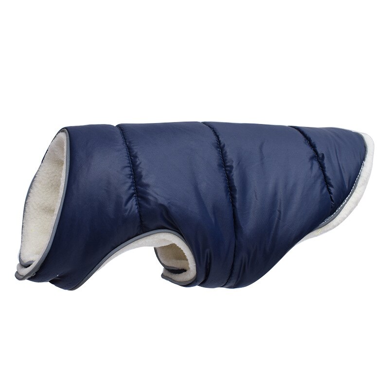 Warm Winter Dog Clothes Coat Pet Jacket Reflective puppy Dog Clothing Vest Comfortable Fleece For Small Medium Large big Dogs