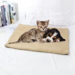 Self-heating Blanket For Cats Dogs Pet Washable Soft Blanket Self-heating Pet Friendly Soft Pet Bed For Dogs Washable House Pet