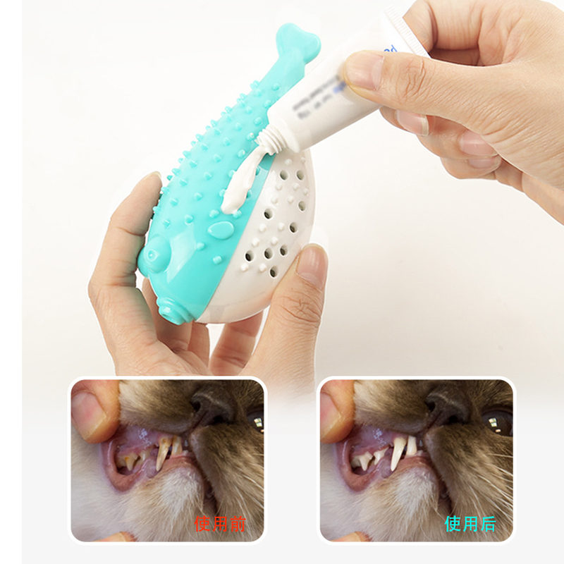 Pet Soft 3D Fish Shape Cat Toy Cat Toy Catnip Kitten Toy  Simulation Fish Teeth Cleaning Chew Pillow Pet Supplies