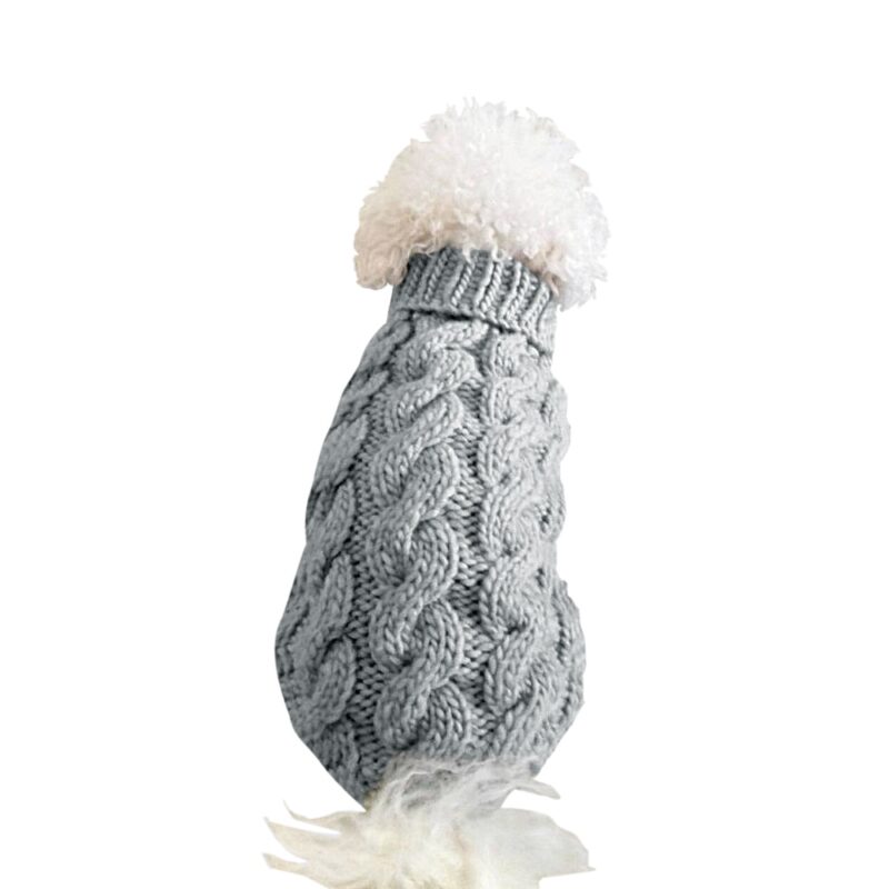 New type pet sweater warm clothes small and medium sized dog knitted dog clothing pet products dog clothing pet clothing jacket