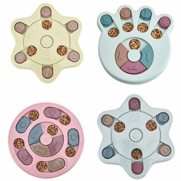 Dogs Puzzle Toys Increase IQ Interactive Slow Dispensing Feeding Pet Dog Training Games Feeder For Small Medium Large Dog Puppy