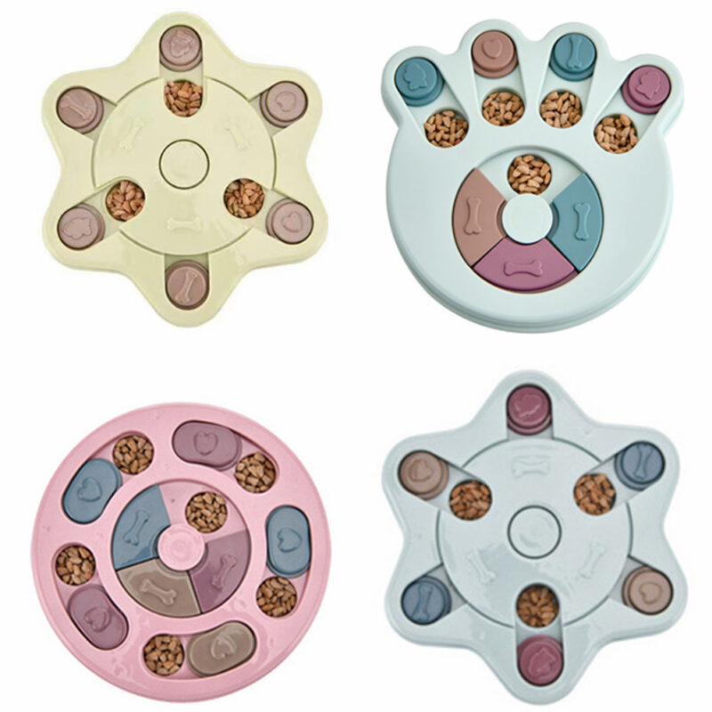 Dogs Puzzle Toys Increase IQ Interactive Slow Dispensing Feeding Pet Dog Training Games Feeder For Small Medium Large Dog Puppy