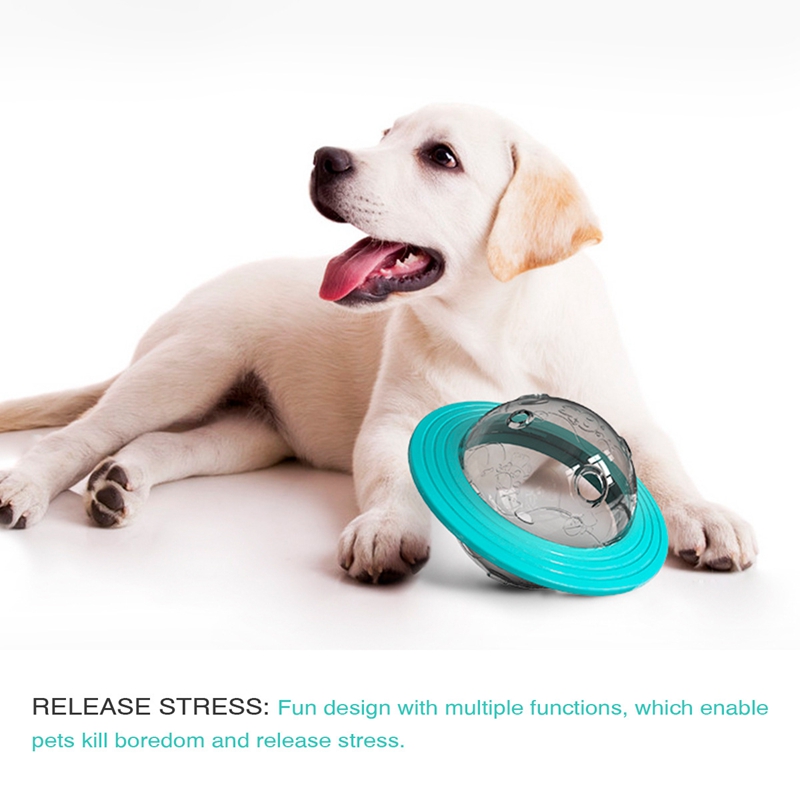 Pet Dog Puzzle Toy Bite Resistant Puzzle Toy IQ Training Leaking Food Flying Discs for Dogs Multifunctional Toy