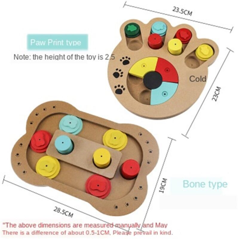 Dog Puzzle Toys Increase IQ Interactive Puppy Dog Food Dispenser Pet Dogs Training Games Feeder for Puppy medium Dog Bowls