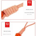 Funny Pet Molar Bite Dog Toys Rubber Chew Ball Cleaning Teeth Safe Elasticity TPR Soft Puppy Suction Cup Biting Dog Toy