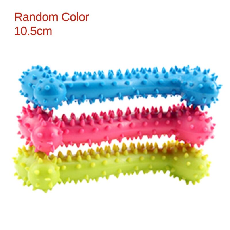 TPR Chew Dog Toys Pet Toys Teddy Puppy Healthy No Poison Chew Interactive Rubber Pacifier Bones Molar Clean The Teeth Funny Game