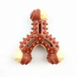 Pet Toys Bite Resistant Dog Solid Beef / Mint Flavor / Milk Scent Dog Toys Teeth Molar Dog Bone Pet Supplies