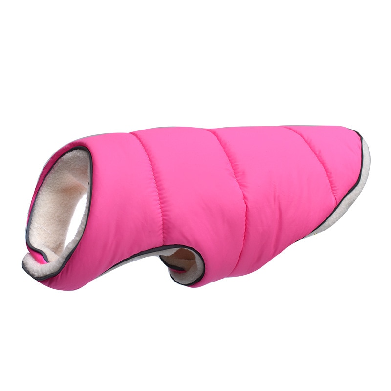 Warm Winter Dog Clothes Coat Pet Jacket Reflective puppy Dog Clothing Vest Comfortable Fleece For Small Medium Large big Dogs