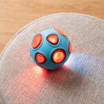 Hollowed Ball Pet Dog Toys Funny Luminous&Bell TPR Chew Toys For Small Medium Large Dogs Pet Training Products