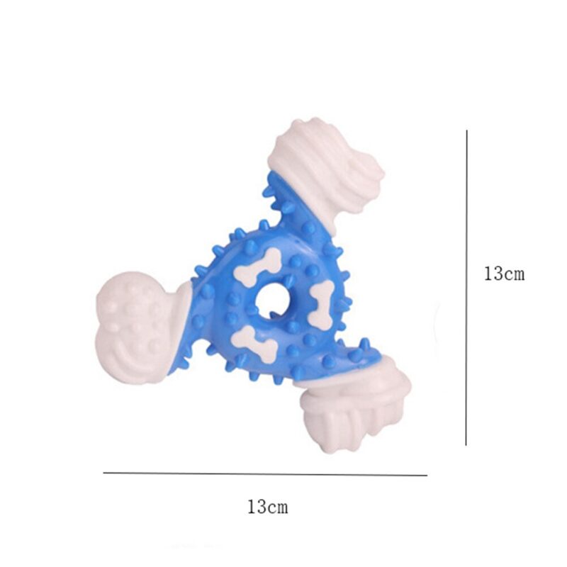 Pet Chewing Darts Toys Dog Chewing Toys Rubber TPR Chewing Toys Educational Toy Blue