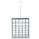 Hanging Metal Cage Food Feeding Container Portable Outdoor Wild Birds Feeder Garden Decoration Pet Bird Feeder Bucket