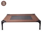 Elevated Pet Bed Detachable Summer Dog Cooling Bed Outdoor Breathable Mesh Raised Cat Puppy Bed Mat Dog Cot Sleep Camping Bed