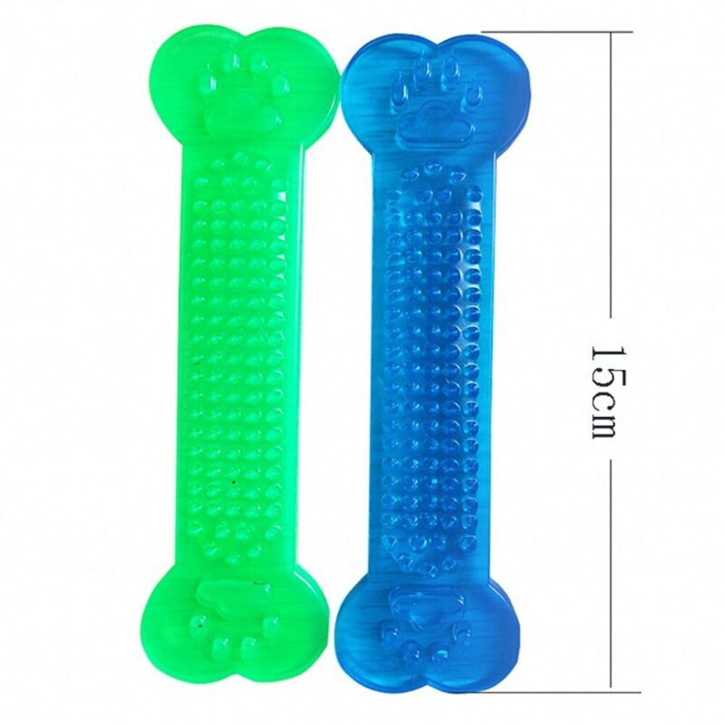 2019 New Bone Dog Toys Interactive Pet Chew Toy TPR Biting Resistance Tooth Cleaning Tool Small Dogs Molar Training Toys