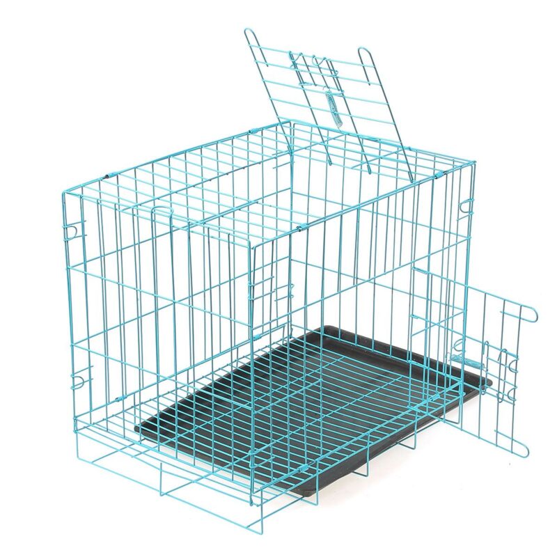 Portable Foldable Playpen Pet Dog Crate Room Puppy Kennel Cat Cage Outdoor Indoo Metal Cage for Small Dogs Cats