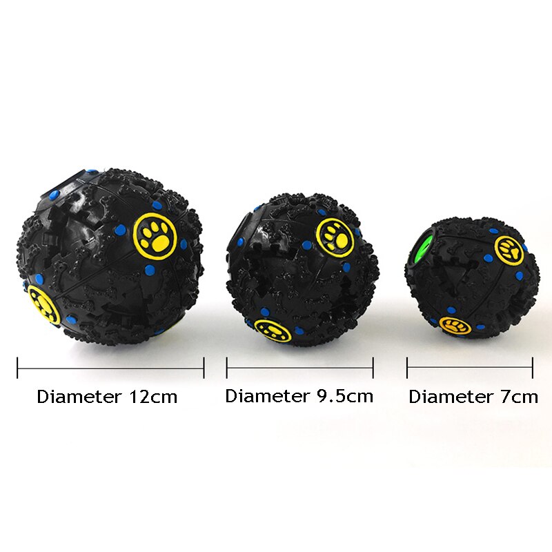 Squeaky Golden Retriever Pitbull Puppy Dog Toy Ball Puzzle Training Pet Dog Toys for Small Large Dogs Bite-resistant Pets Balls