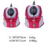 Outdoor Pet Dog Carrier Bag Pet Dog Front Bag New Out Double Shoulder Portable Travel Backpack Mesh Backpack Head