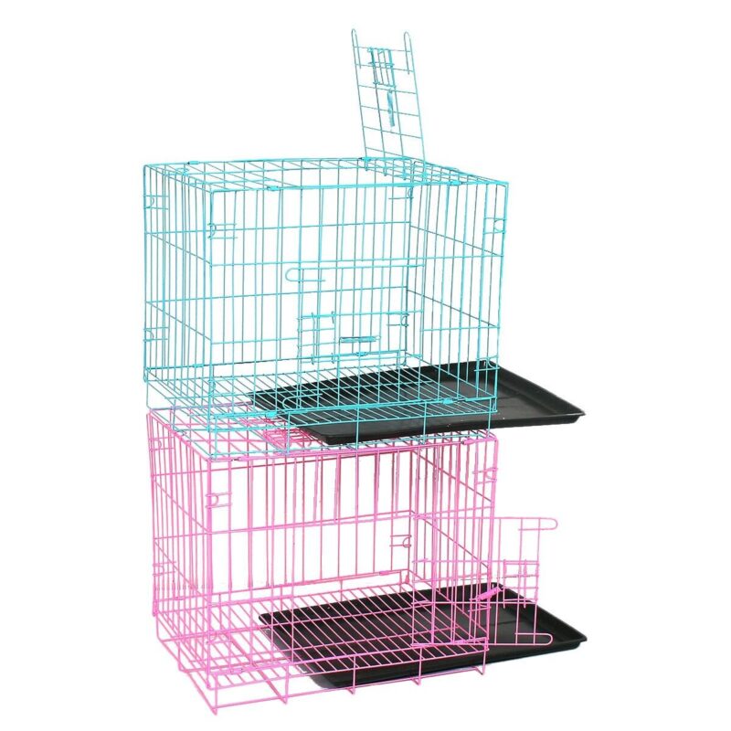 Portable Foldable Playpen Pet Dog Crate Room Puppy Kennel Cat Cage Outdoor Indoo Metal Cage for Small Dogs Cats