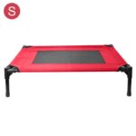 Elevated Pet Bed Detachable Summer Dog Cooling Bed Outdoor Breathable Mesh Raised Cat Puppy Bed Mat Dog Cot Sleep Camping Bed