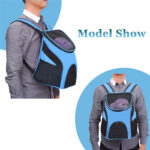 Pet Carrier Backpack Dog Cat Outdoor Travel Carrier Packbag Portable Zipper Mesh Backpack Breathable Dog Packets