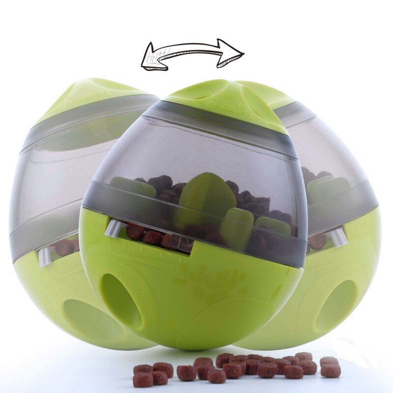 Tumbler Dog Toys Food Hide Ball Toys Dog Interactive Ball Dog Puzzle Toys Shaking Food Leakage Toys Feeder Pet Accessories