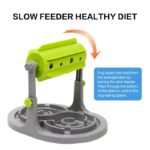 Food Treated Dog Toys Food Feeder Educational Dog Puzzle Toys  Interactive IQ Training Game Toy Anti Choke Slower Feeder  Bowl