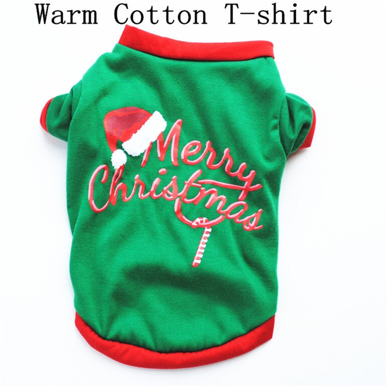 Christmas Dog Clothes Small Dogs Santa Costume for Pug Chihuahua Yorkshire Pet Cat Clothing Jacket Coat Pets Costume