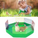 Small Animal Cage Indoor Portable Metal Wire Yard Fence Rabbits Kennel Crate Fence Tent