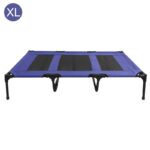 Elevated Pet Bed Detachable Summer Dog Cooling Bed Outdoor Breathable Mesh Raised Cat Puppy Bed Mat Dog Cot Sleep Camping Bed